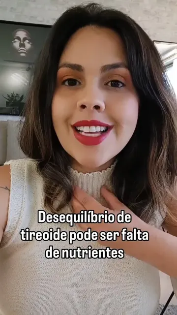 Reel: desequilíbrio de tireoide pode ser falta de nutrientes